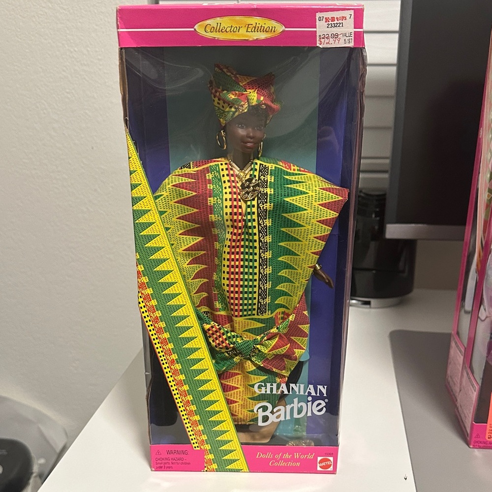 1996 Ghanaian Barbie of the World Collector Edition Mattel